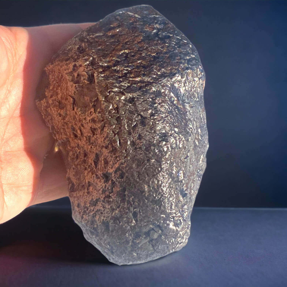 Météorite Campo del Cielo, 2,5 kg, sur Base en Bois et en Acier. CDC27 — free download